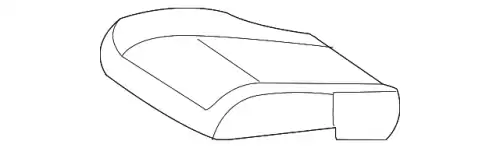 FRONT SEAT CUSHION 22191064037H91 MB