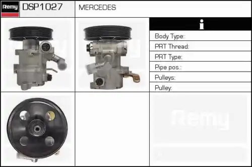 Насос гидроусилителя руля DELCO REMY DSP1027