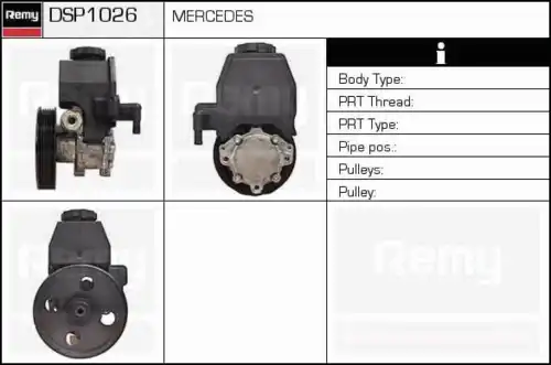Насос гидроусилителя руля DELCO REMY DSP1026