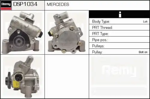 Насос гидроусилителя руля DELCO REMY DSP1034