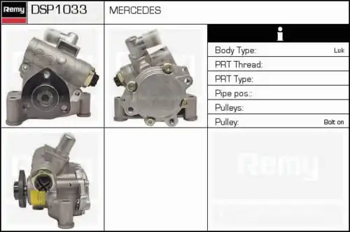 Насос гидроусилителя руля DELCO REMY DSP1033