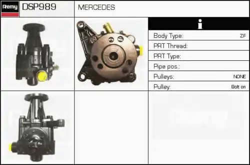 Насос гидроусилителя руля DELCO REMY DSP989