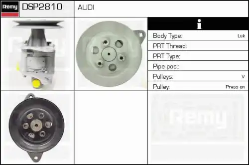 Насос гидроусилителя руля DELCO REMY DSP2810