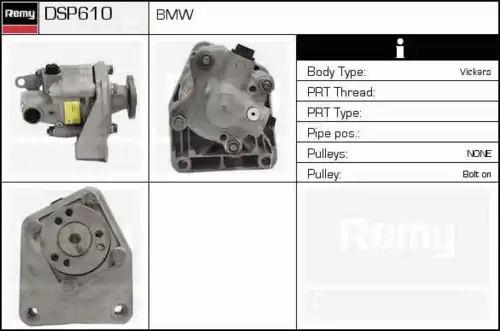 Насос гидроусилителя руля DELCO REMY DSP610