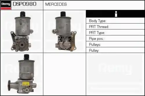 Насос гидроусилителя руля DELCO REMY DSP0980