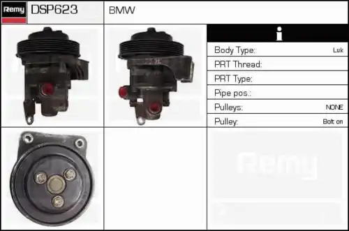 Насос гидроусилителя руля DELCO REMY DSP623