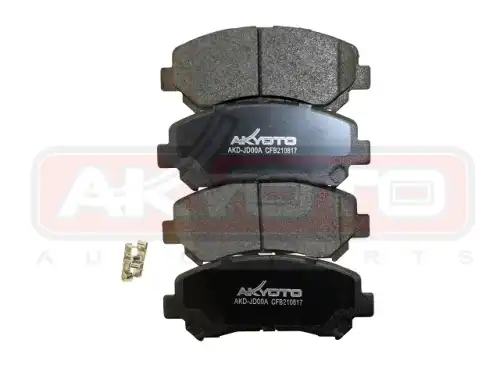 Тормозные колодки дисковые ASVA AKD-JD00A