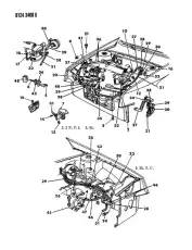 Гайка автомобильная CHRYSLER 6101446