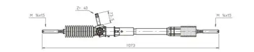Рулевой механизм RE4034 GENERAL RICAMBI