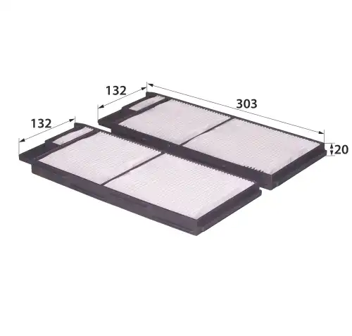 Салонный фильтр RB-EXIDE AC016