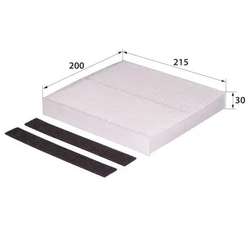 Салонный фильтр RB-EXIDE AC201