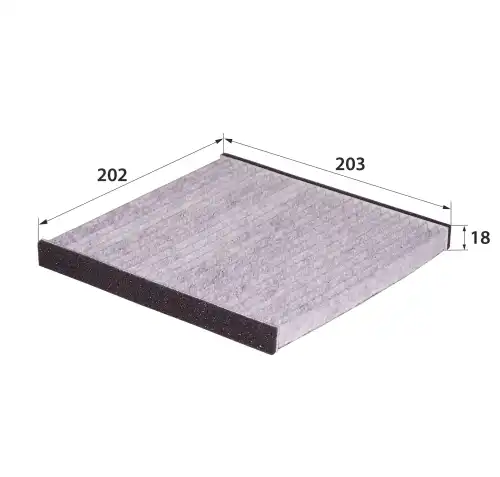 Салонный фильтр RB-EXIDE AC901C
