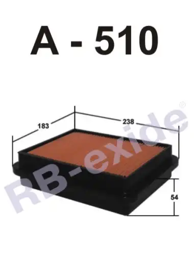 Фильтр воздушный RB-EXIDE A510