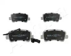 Тормозные колодки дисковые ASHIKA 5101108