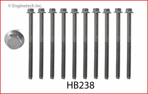 Болт головки блока цилиндра (ГБЦ) ENGINETECH HB238