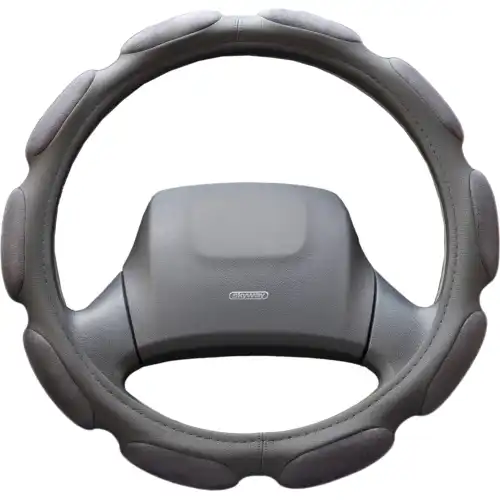 Оплетка подушечек серая замша S01101043 SKYWAY