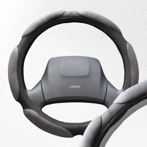 Оплетка подушечек серая замша S01101061 SKYWAY