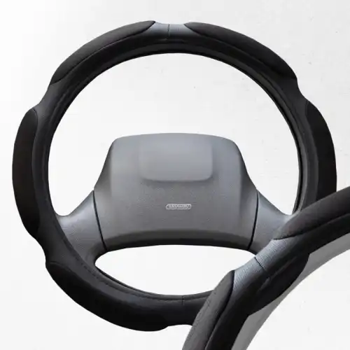 Оплетка подушечек черная замша S01101062 SKYWAY
