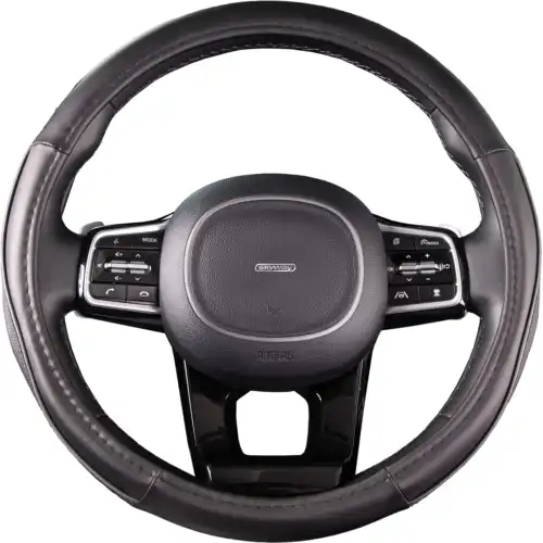 ОПЛЕТКА SKYWAY COMBO-7 M ЧЕРНО/СЕРАЯ ЭКОКОЖА S01102299