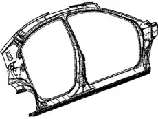  ПАНЕЛЬ БОКОВИНЫ ЛЕВАЯ 04878031AF CHRYSLER