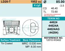 Поршень TEIKIN 1шт 44624STD