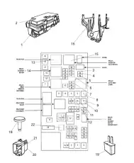 ПРЕДОХРАНИТЕЛЬ 6102075AA CHRYSLER