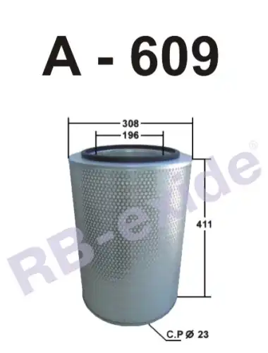 Фильтр воздушный RB-EXIDE A609