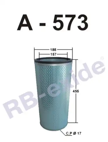 Фильтр воздушный A573 RB-EXIDE