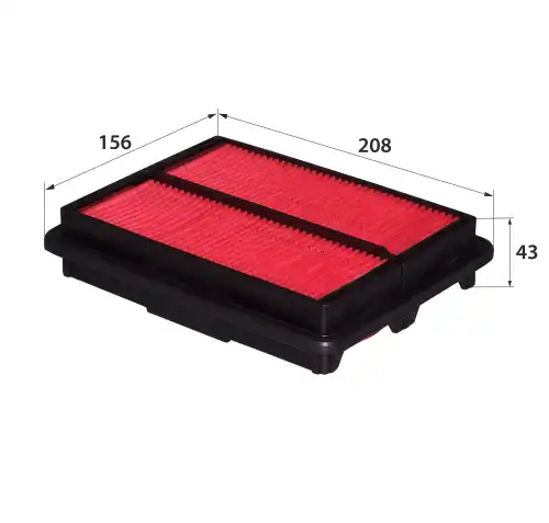 Фильтр воздушный RB-EXIDE A855V