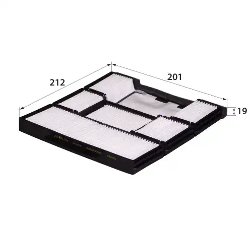 Салонный фильтр RB-EXIDE AC018