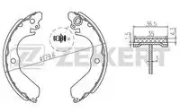 Тормозные колодки барабанные ZEKKERT BK4176