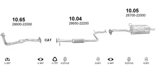 Глушитель 30158 POLMOSTROW