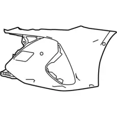 5211347902 НАКЛАДКА БАМПЕРА TOYOTA / LEXUS