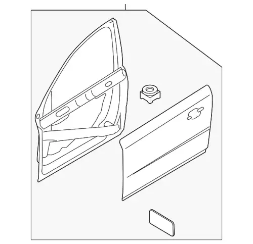32228960 Передняя дверь VOLVO