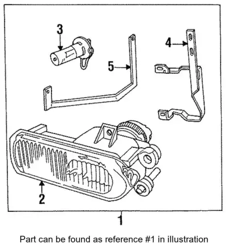 ПРОТИВОТУМАНКА 9134593 VOLVO