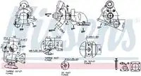 турбокомпрессор!\ Ford Transit VI 2.2TDCi 06> 93075 NISSENS