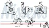 турбокомпрессор!\ VW Transporter T5 03> 93118 NISSENS