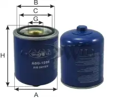 Картридж осушителя GOODWILL ADG 1086