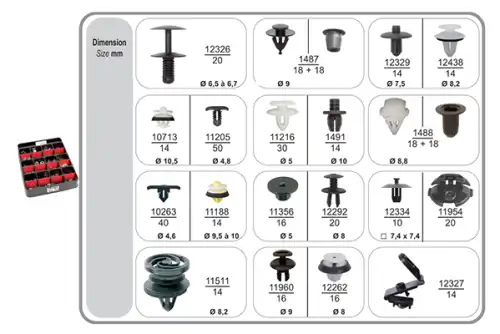 ASSORTMENTS TRAYS 70436 RESTAGRAF