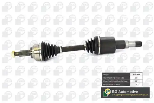 Вал приводной в сборе BGA DS3300L
