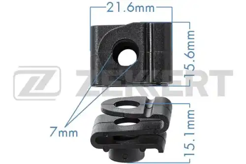 КЛИПСА КРЕПЕЖНАЯ BE2227 ZEKKERT