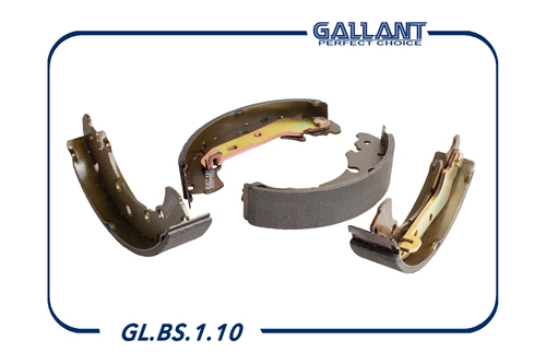 Тормозные колодки барабанные GALLANT GL.BS.1.10