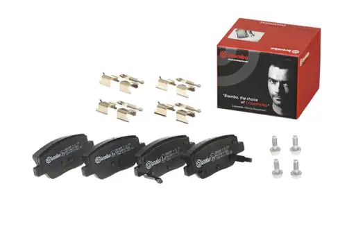 Тормозные колодки дисковые задняя ось BREMBO P 23 179