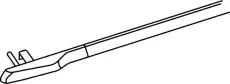 Щетка стеклоочистителя EFB5018L TRICO 500/20'' мм/"