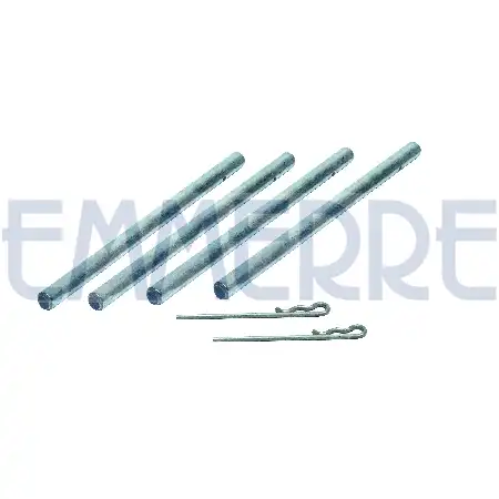 Тормозные колодки дисковые EMMERRE 960112