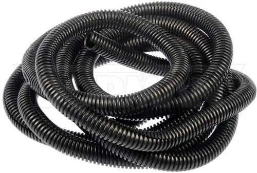 1/2 In. X 10 Ft. Black Flex Split Wire Conduit 86664 DORMAN