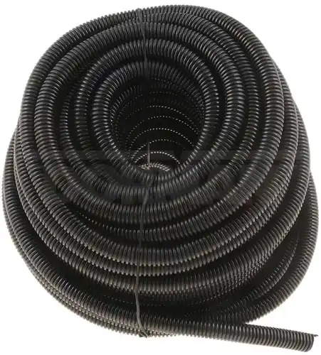 1/2 In. x 100 Ft. Black Flex Split Wire Conduit 86634 DORMAN