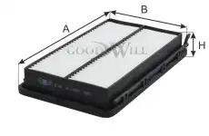 Фильтр воздушный GOODWILL AG 485