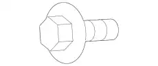 Бoлт c шaйбoй 9014880019 TOYOTA / LEXUS