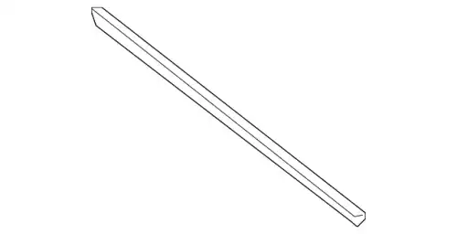 RUBBER, WIPER BLADE 8521433040 TOYOTA / LEXUS